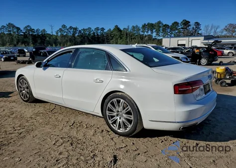 2015 Audi A8 L Quattro z USA, uszkodzony, nr VIN WAU3GAFD8FN018246